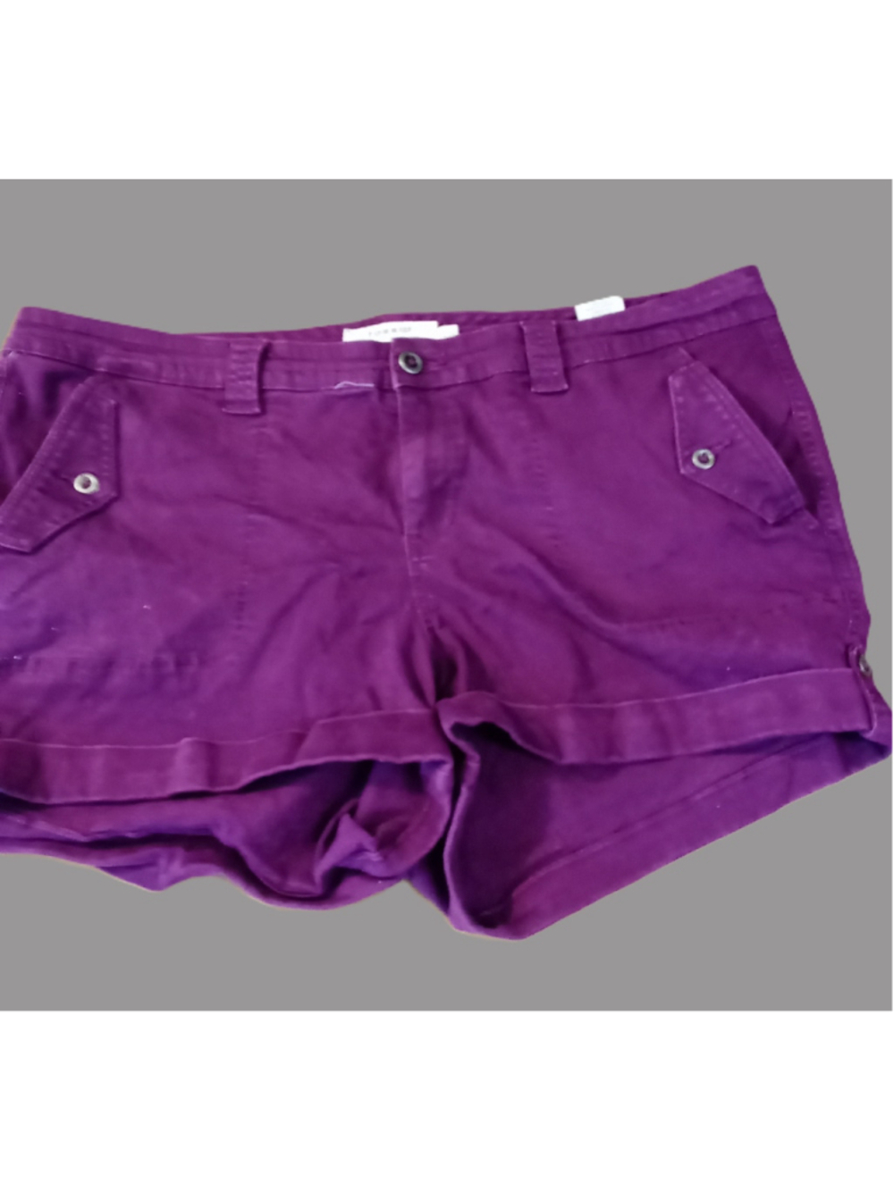 Torrid First at Fit Shorts Sz 22-Purple Twill Everyday Wear